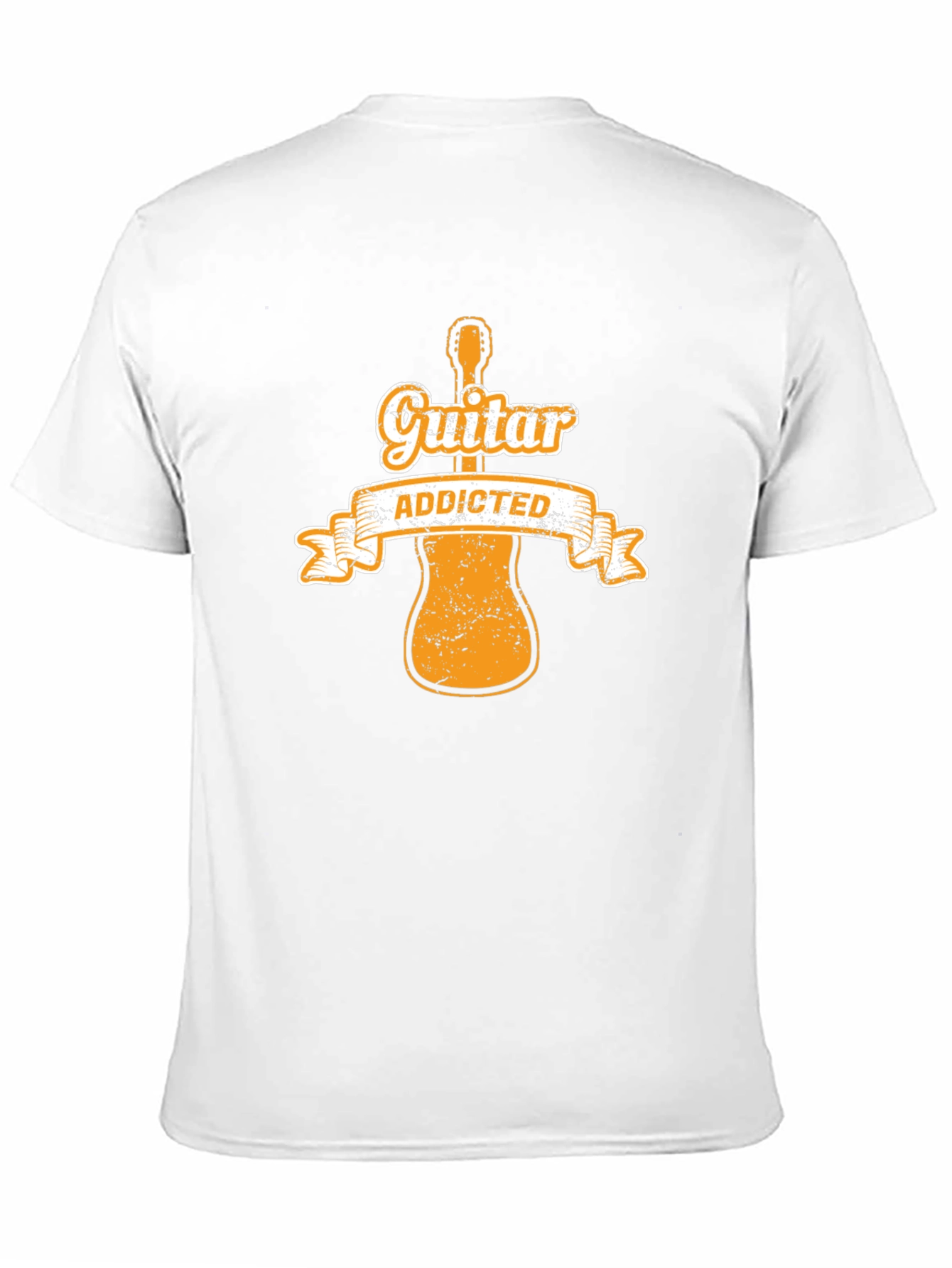 Guitar Addicted Graphic Tee - Musician T-Shirt