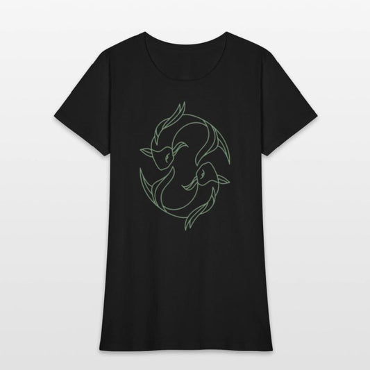 Yin Yang Zodiac Pisces Sign Symbol Stars Align