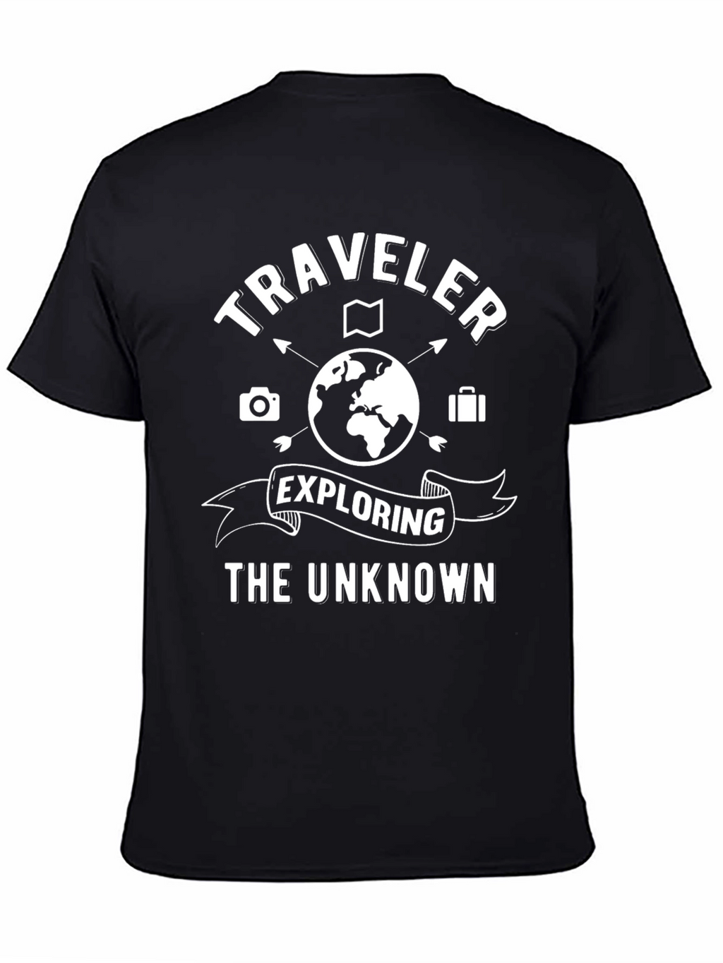 Traveler Exploring the Unknown Graphic T-Shirt