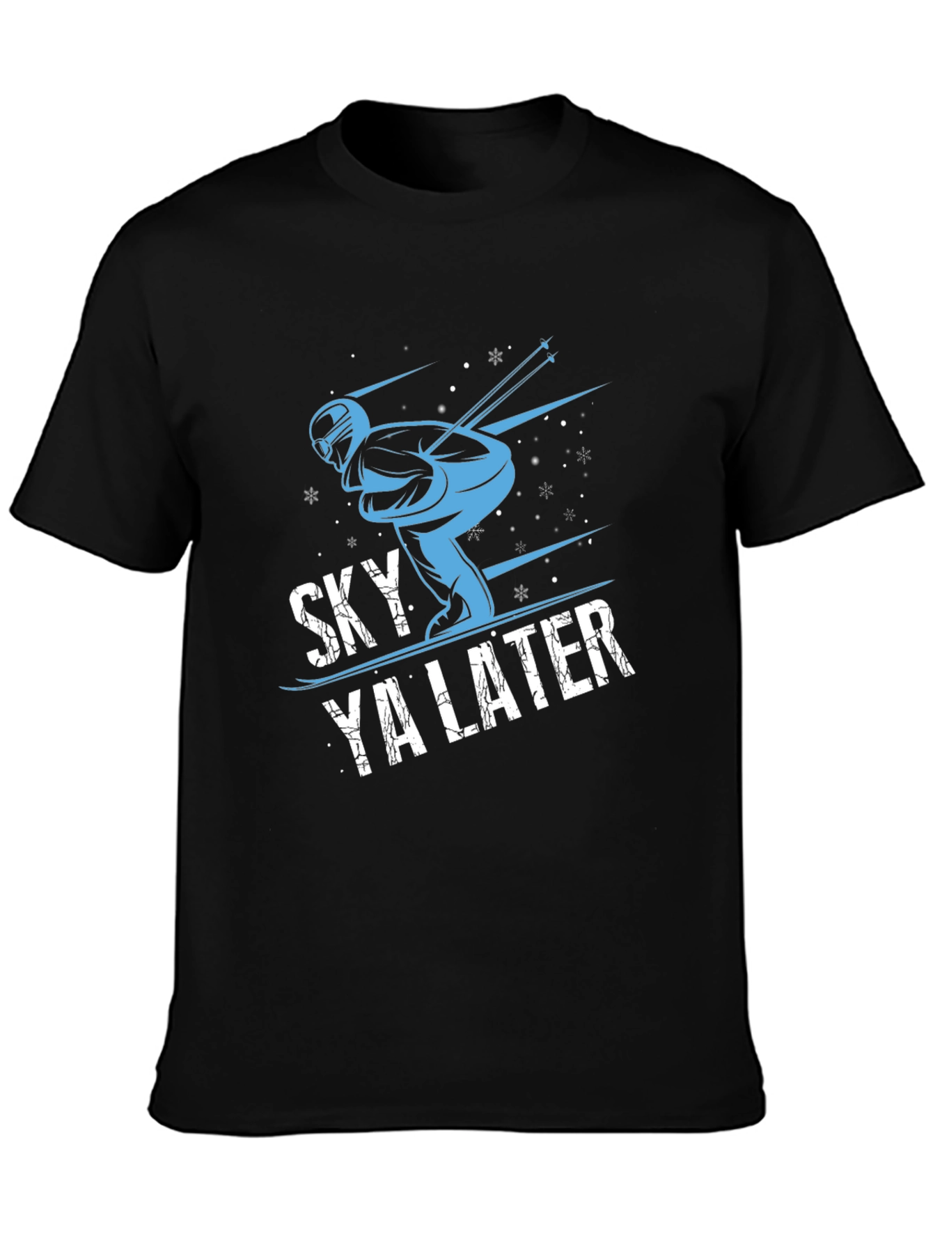 Sky Ya Later Graphic Tee - Skiing T-Shirt