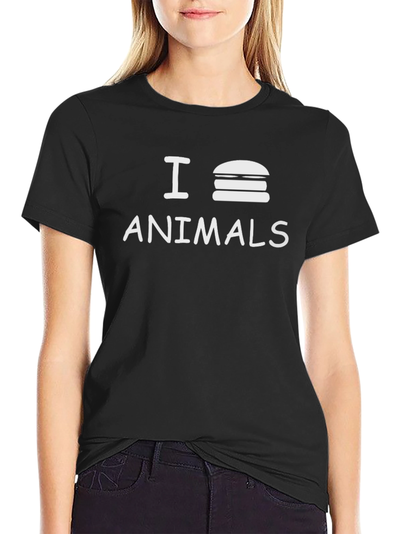 I Burger Animals Graphic Tee - Vegan Statement Shirt