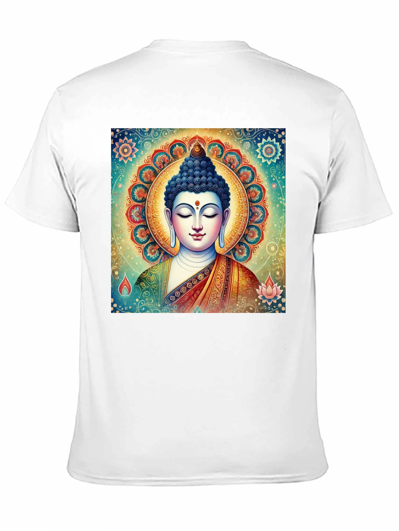 Buddha Graphic Tee - Spiritual Art Shirt