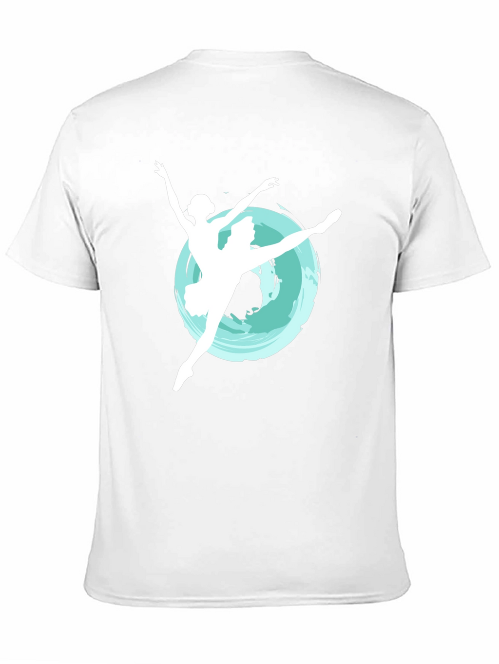 Ballerina Graphic Tee - Elegant Dance Shirt