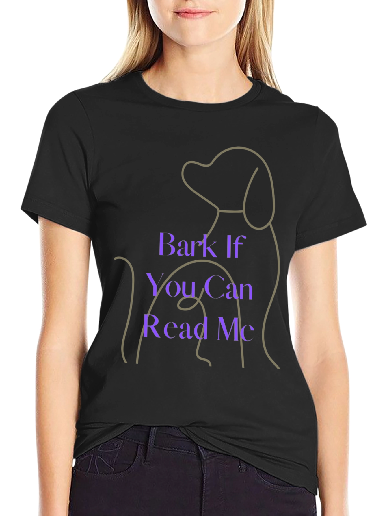 Dog Lover T-Shirt - Bark If You Can Read Me