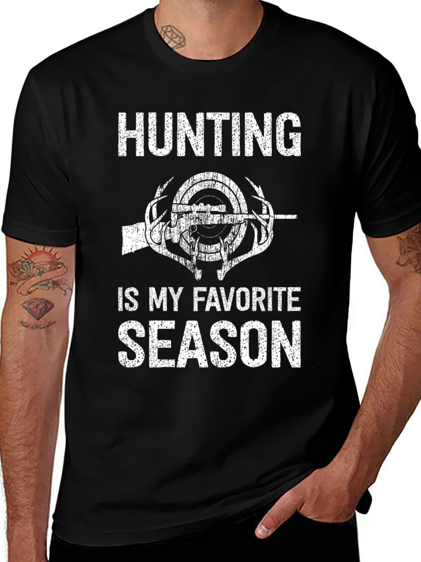 Hunting Is My Favorite Season Graphic Tee