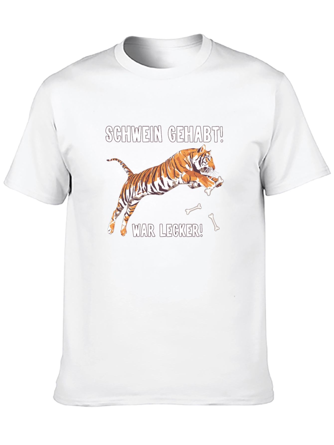 Schwein Gehabt Tiger Graphic Tee
