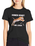Schwein Gehabt Tiger Graphic Tee
