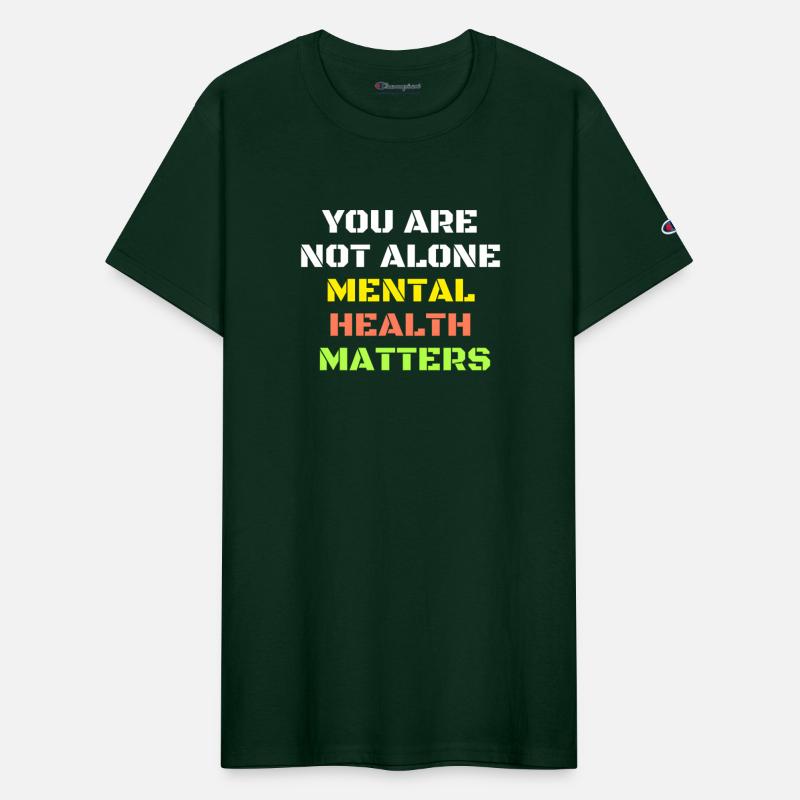 You are not alone. Mental health matters.