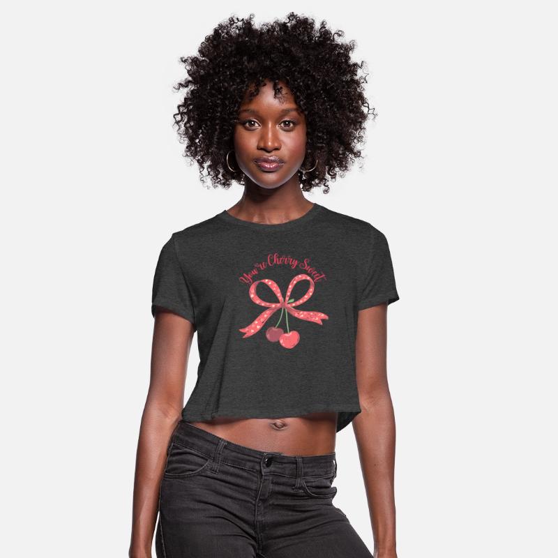 You're Cherry Sweet Cute Cherry Bow Pun T-Shirt