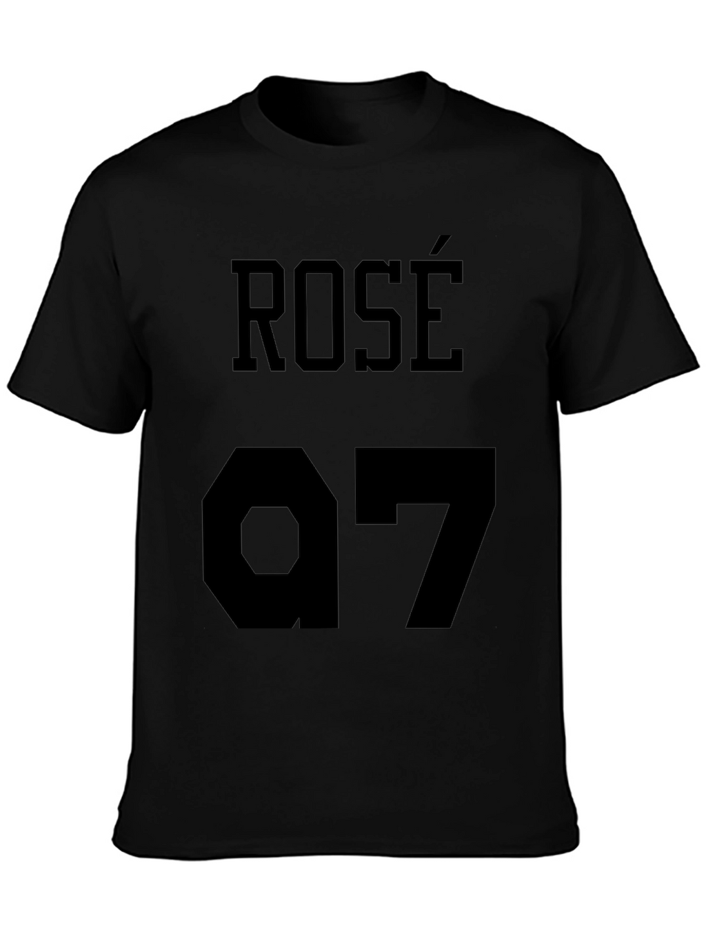 Rosé 97 Black T-Shirt