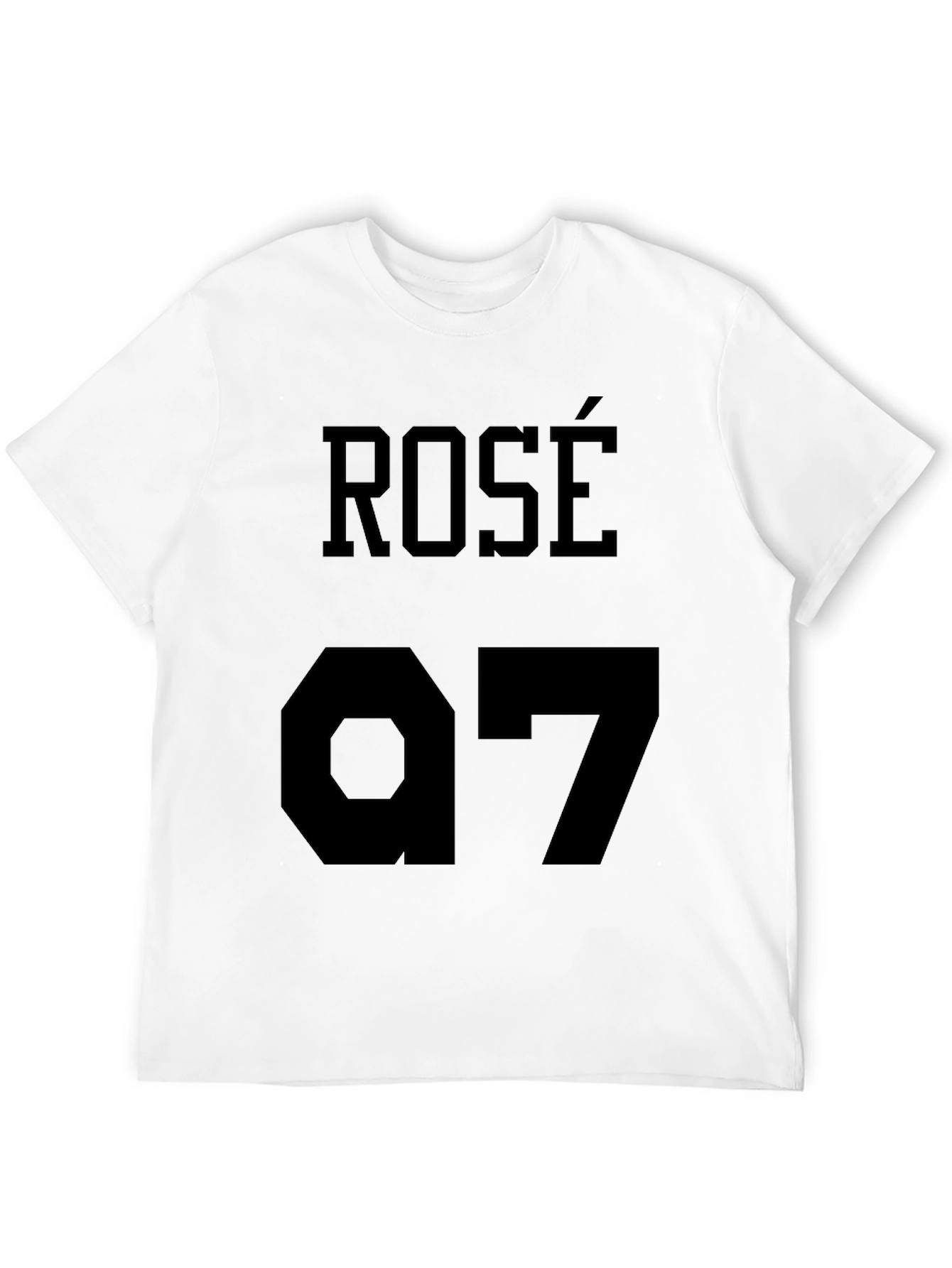 Rosé 97 Black T-Shirt