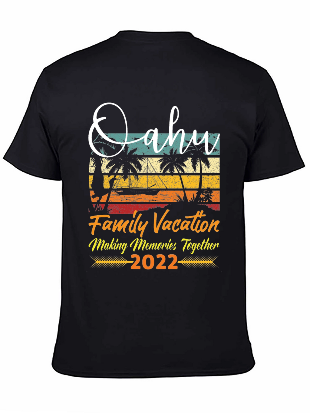 Oahu Family Vacation 2022 T-Shirt