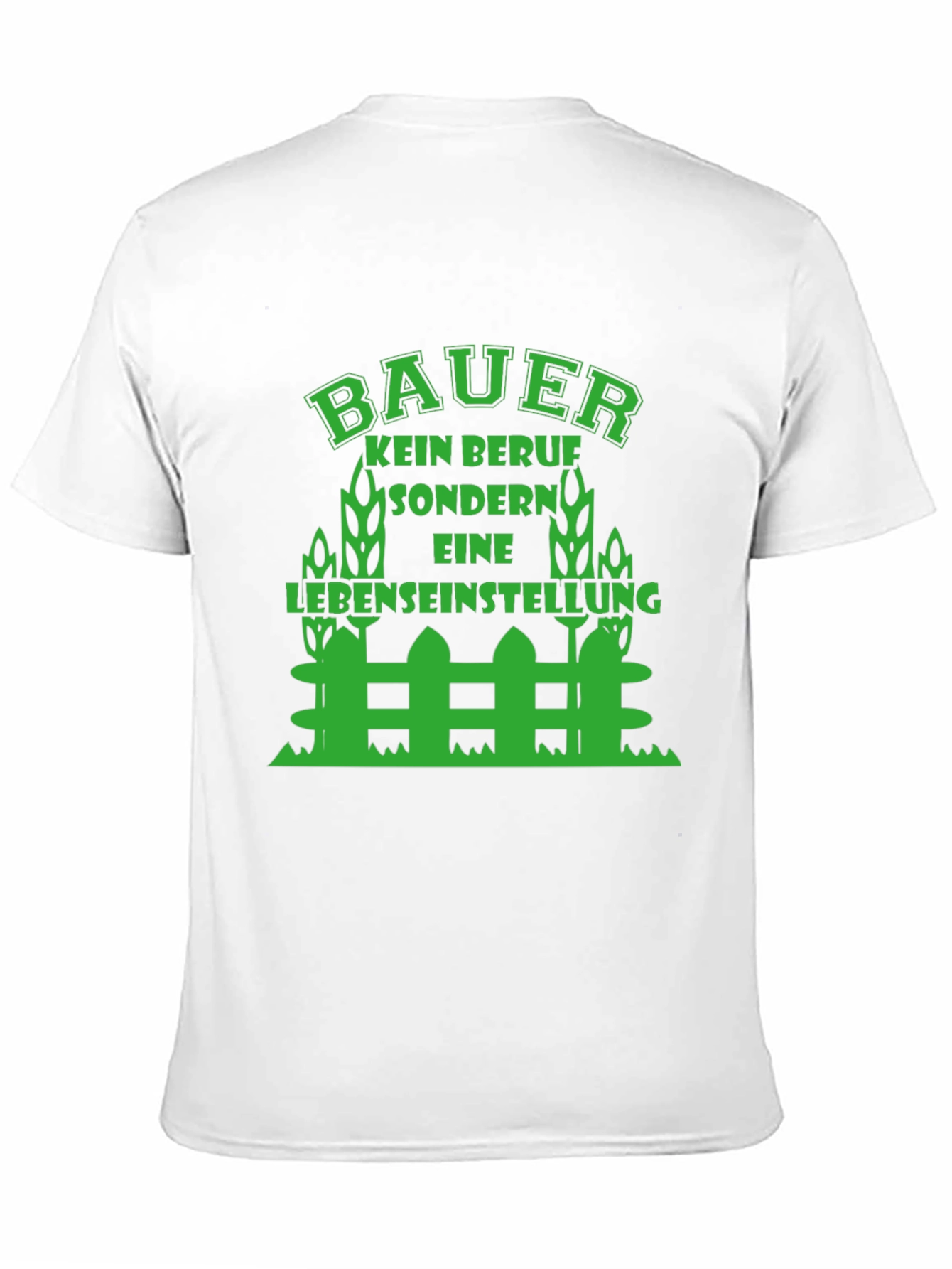 Farmer Lifestyle T-Shirt - Green Design