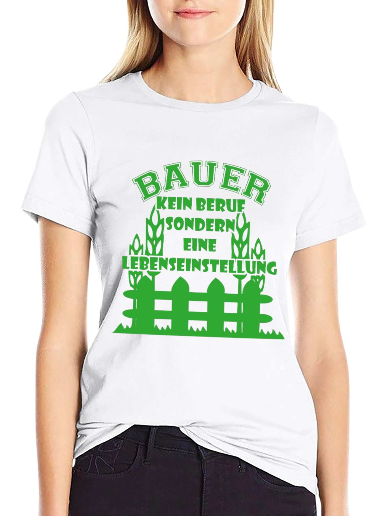 Farmer Lifestyle T-Shirt - Green Design