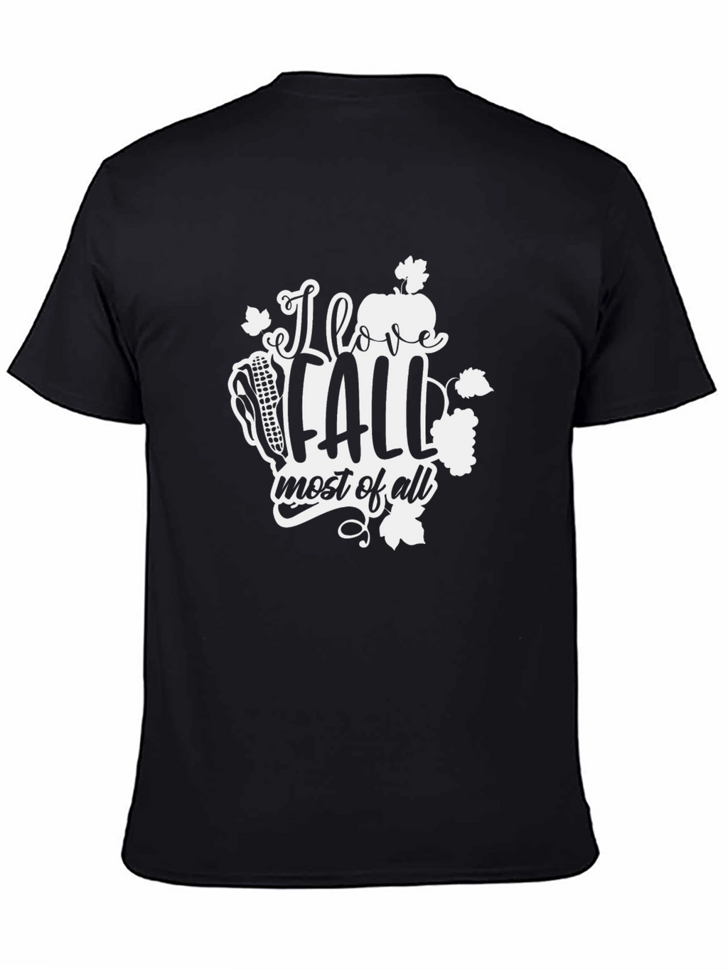 I Love Fall T-Shirt - Autumn Graphic Tee