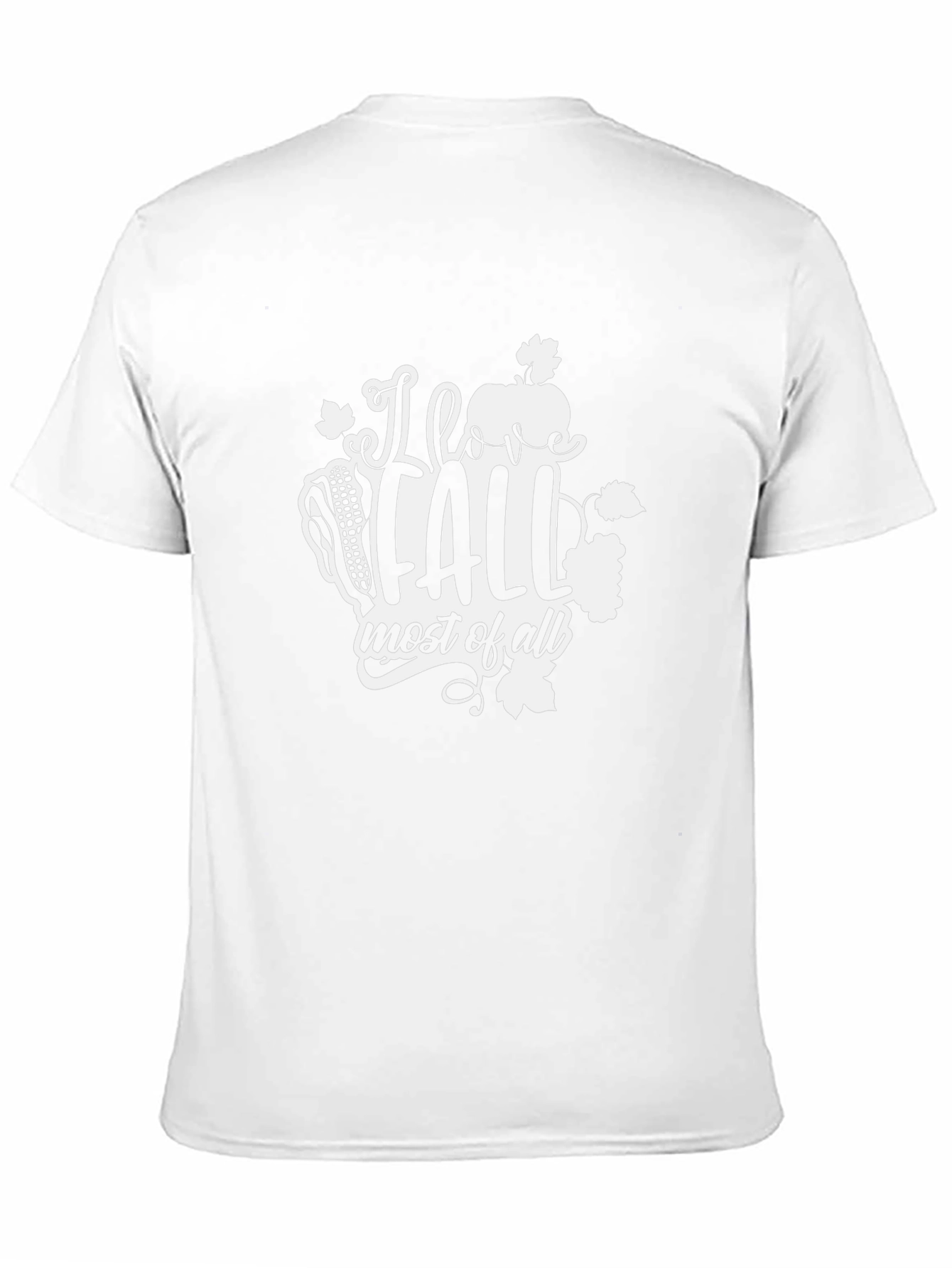 I Love Fall T-Shirt - Autumn Graphic Tee