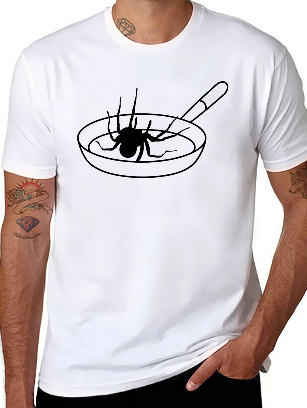 Spider Pan T-Shirt - Unique Graphic Tee