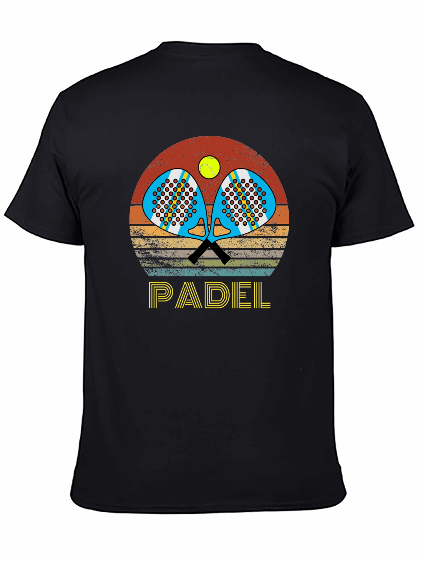 Retro Padel T-Shirt: Vintage Sportswear