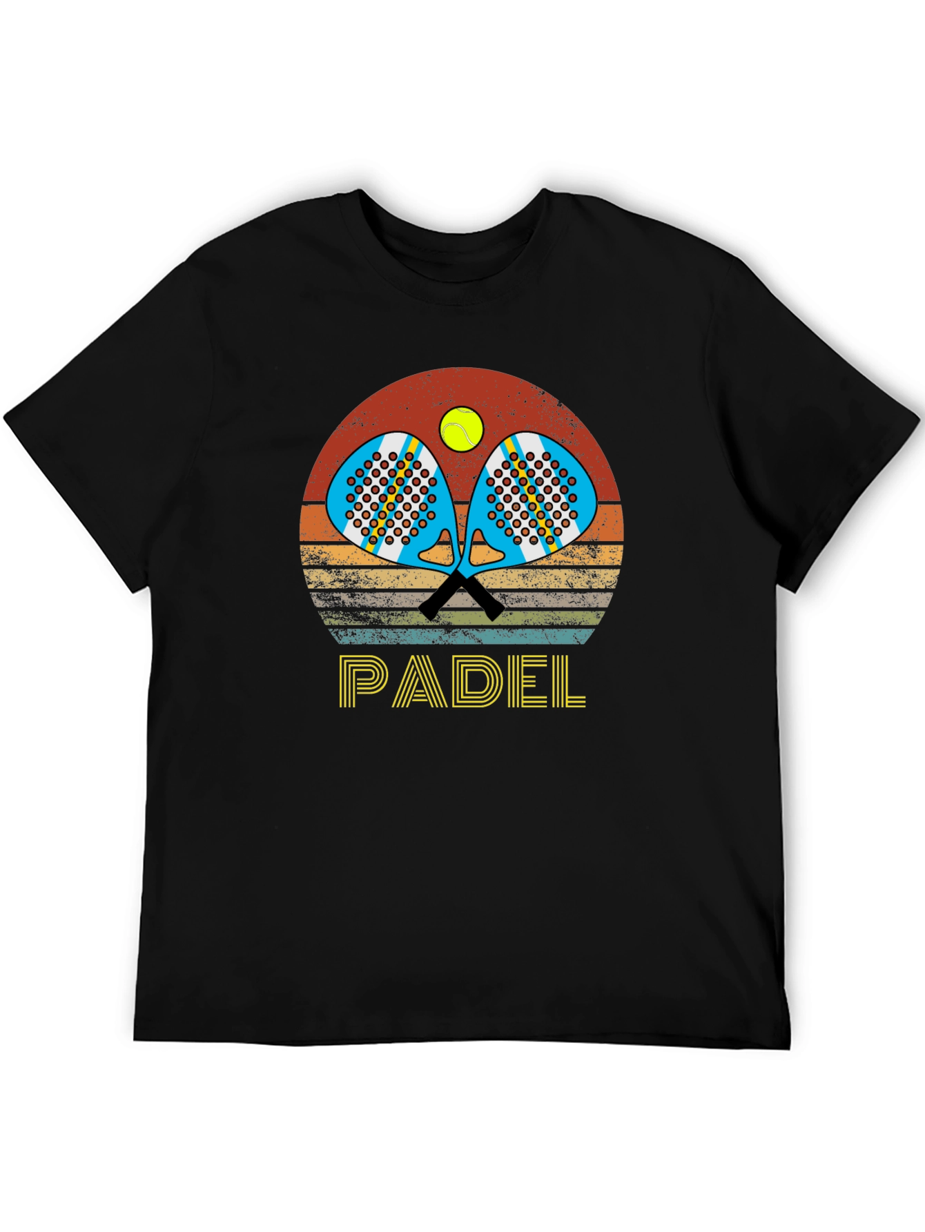 Retro Padel T-Shirt: Vintage Sportswear