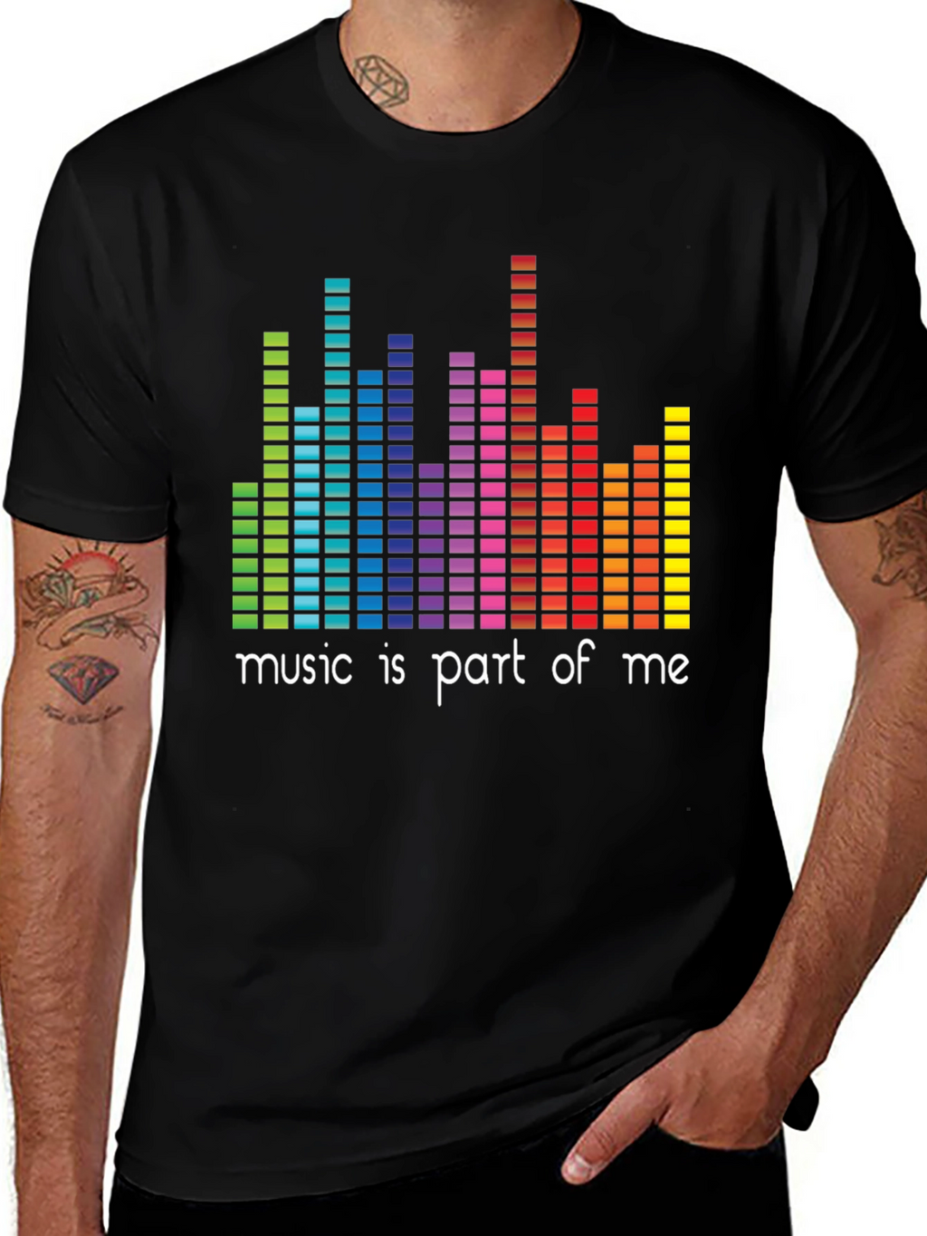 Music is Part of Me Graphic T-Shirt