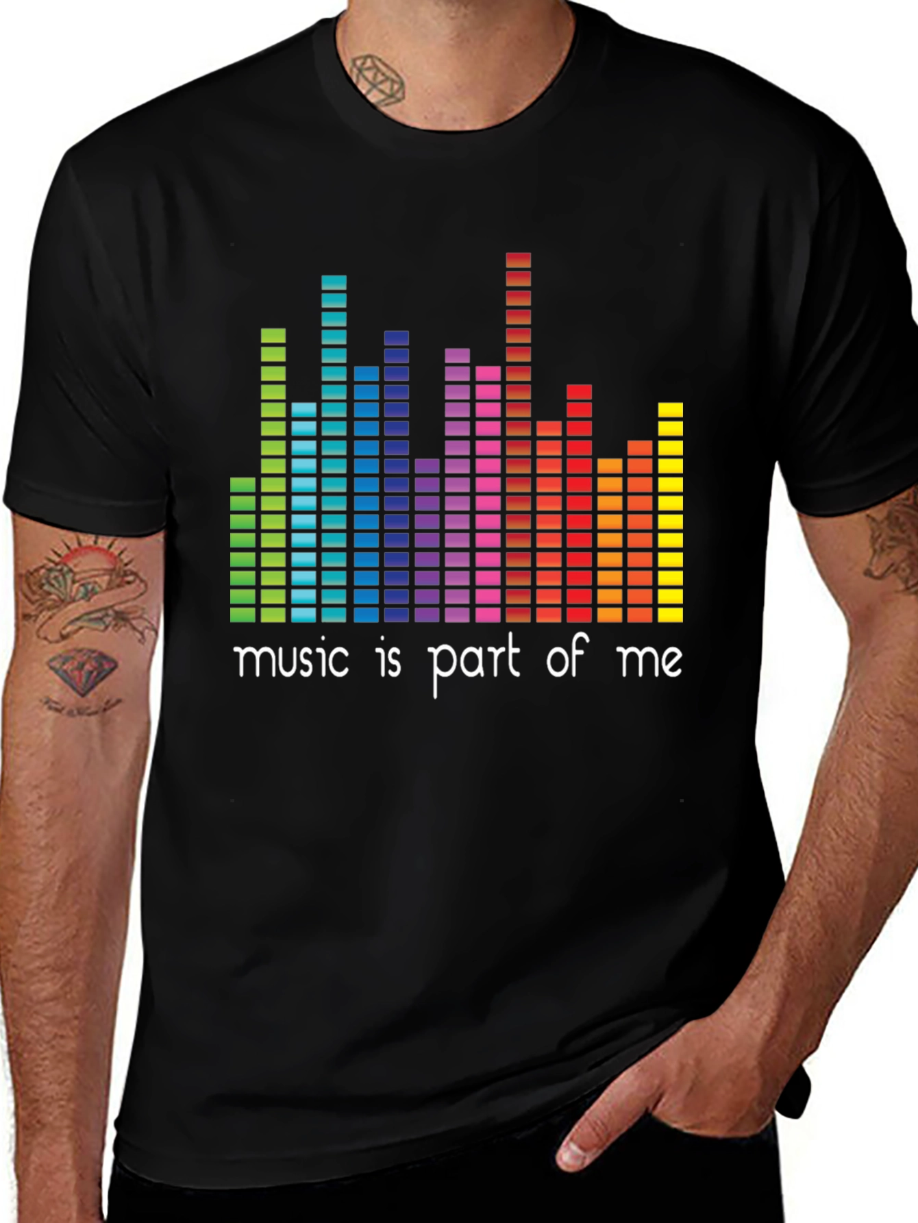 Music is Part of Me Graphic T-Shirt