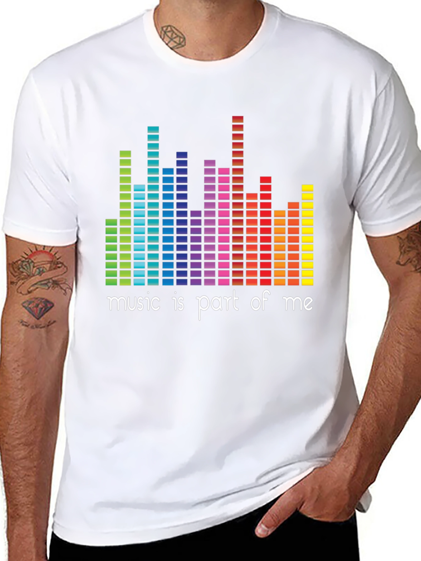 Music is Part of Me Graphic T-Shirt