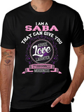 I Am A Saba T-Shirt Gift
