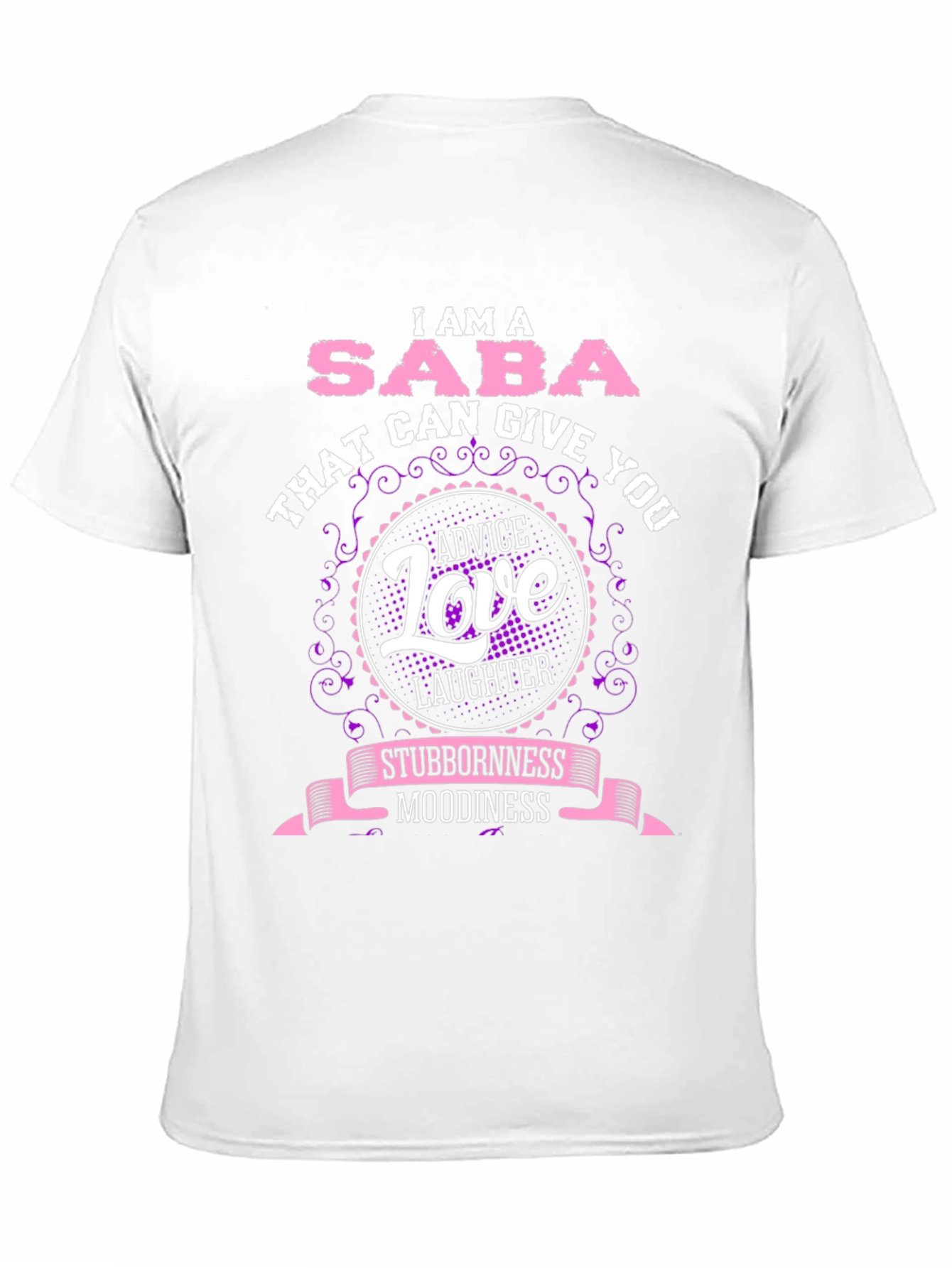 I Am A Saba T-Shirt Gift
