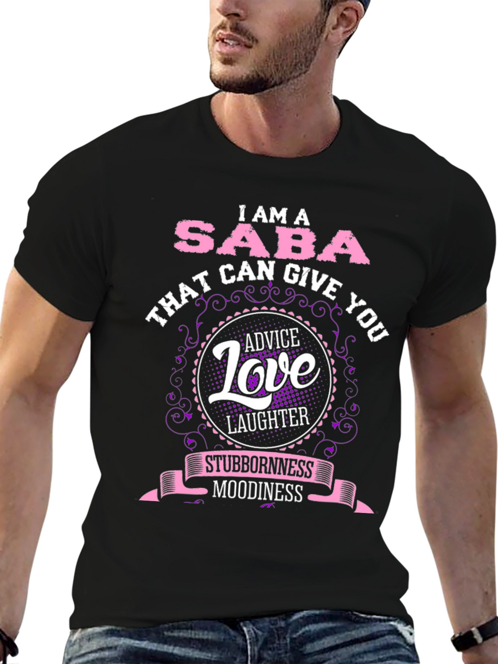 I Am A Saba T-Shirt Gift