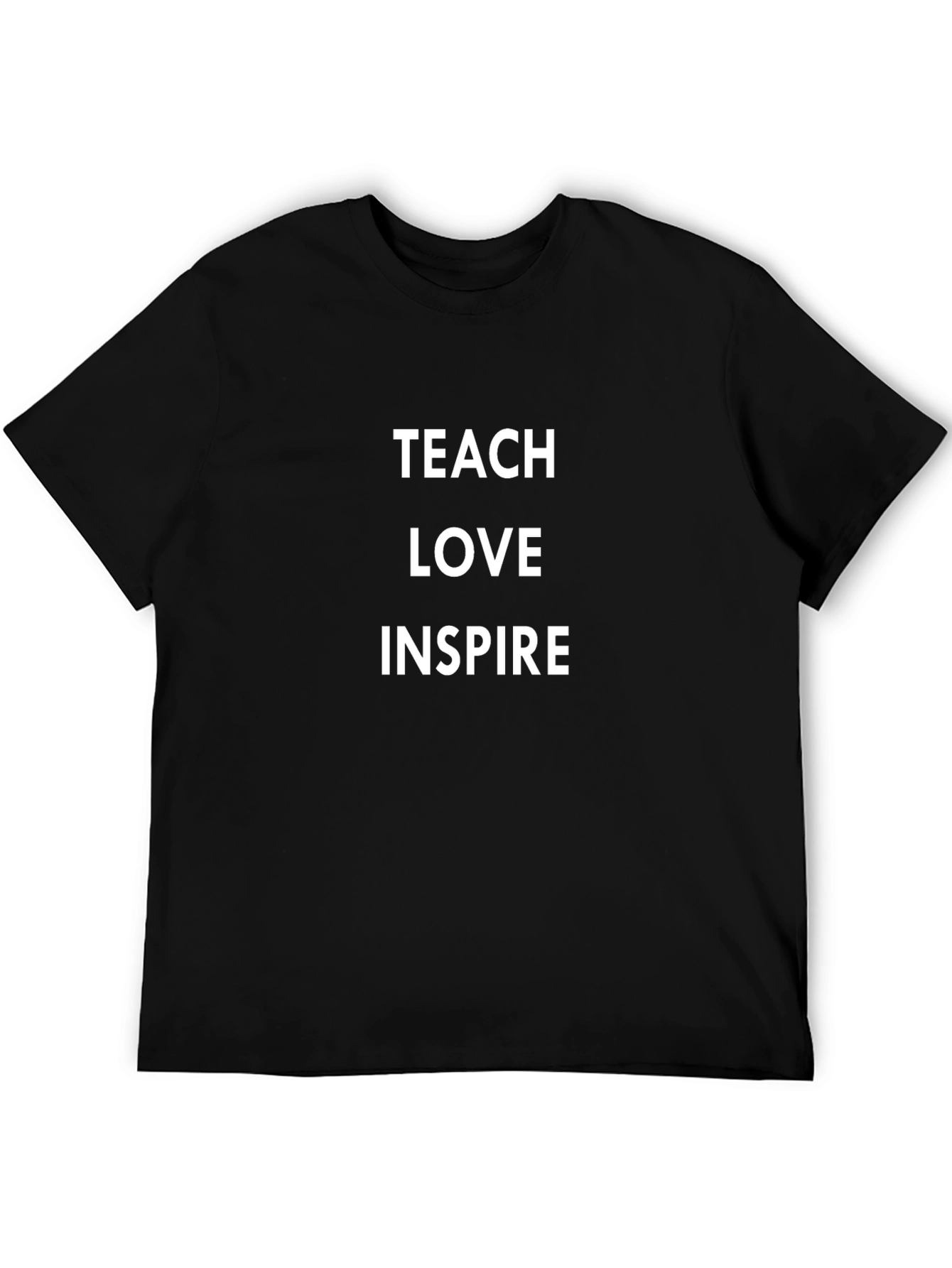 Teach Love Inspire Black T-Shirt
