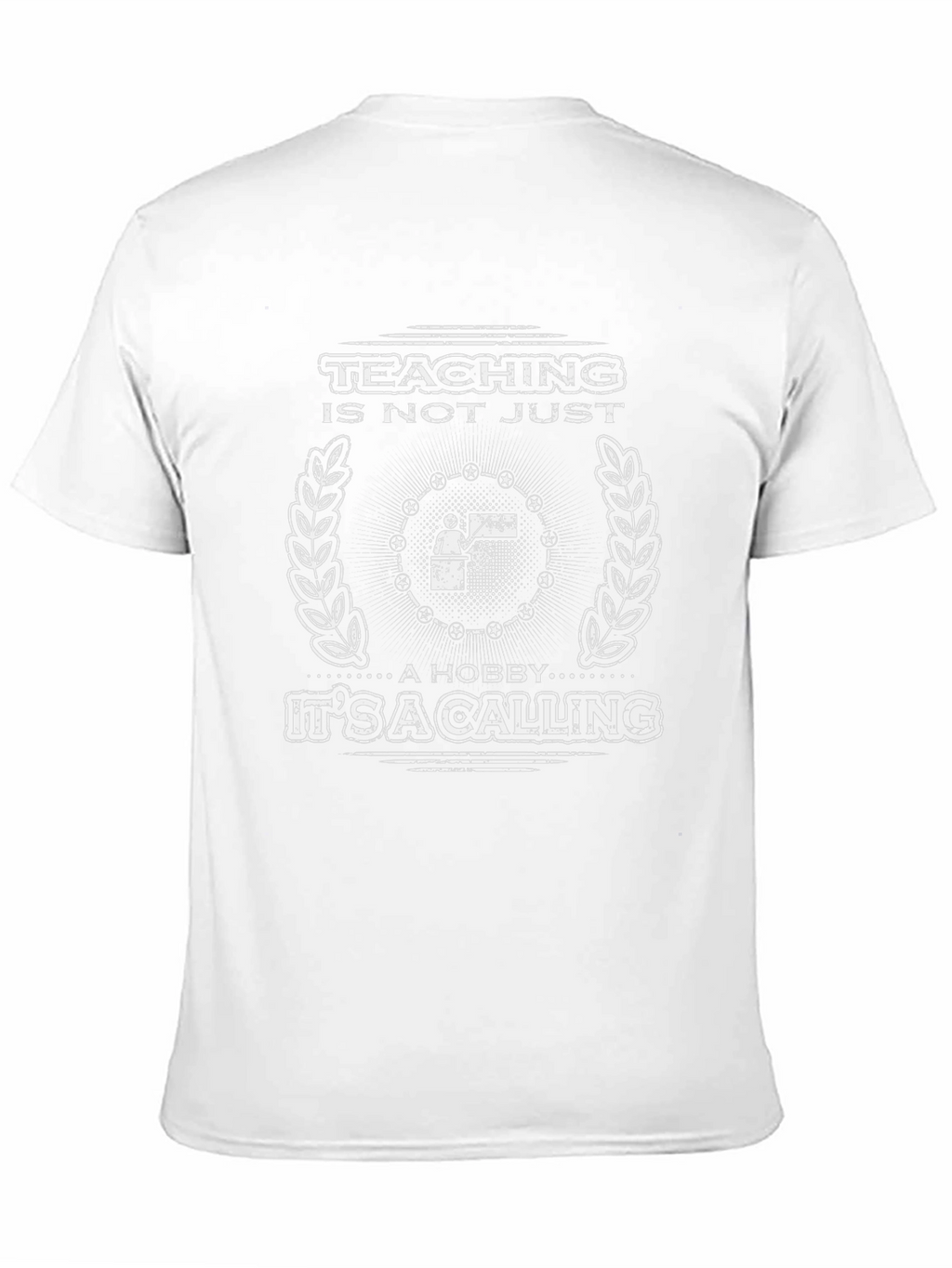 Teaching is a Calling Black T-Shirt