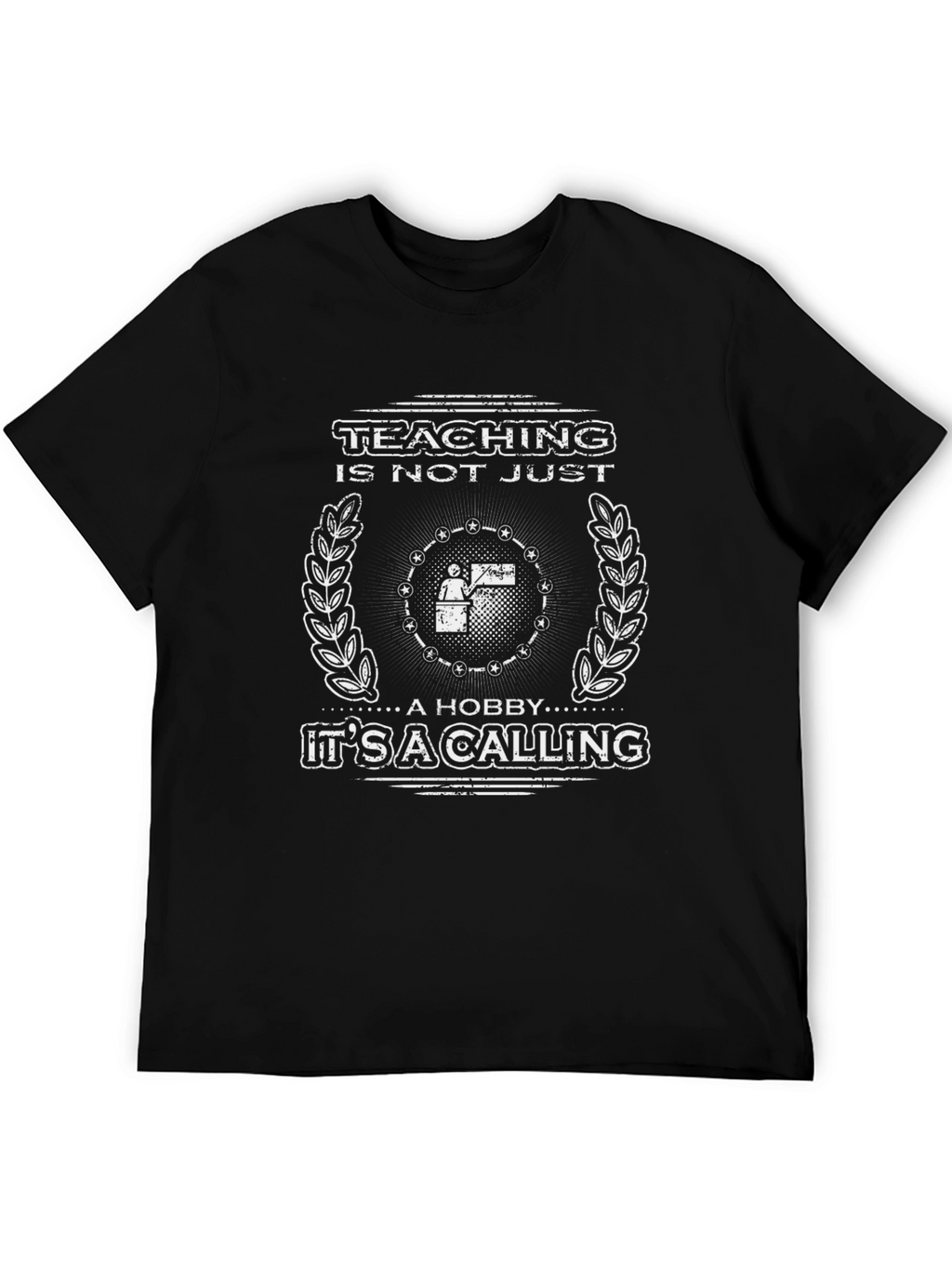 Teaching is a Calling Black T-Shirt