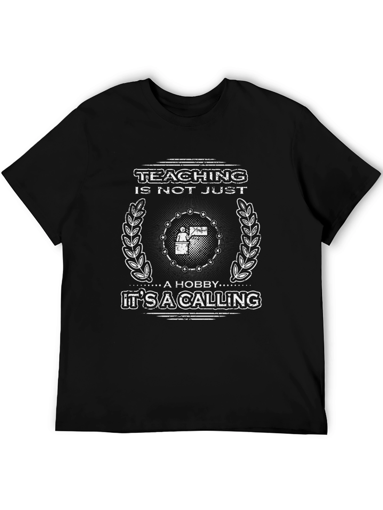 Teaching is a Calling Black T-Shirt