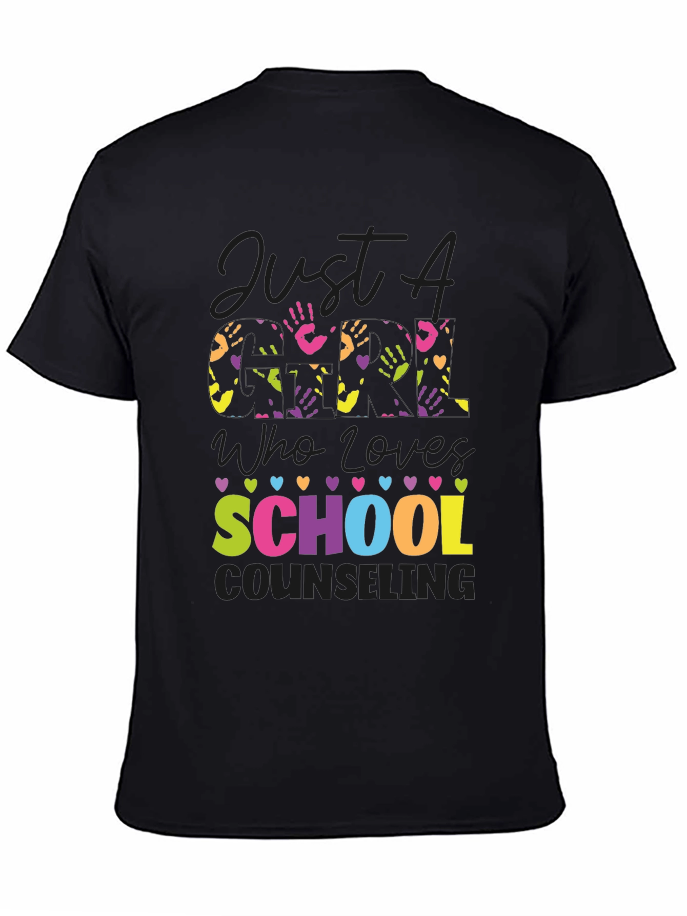 Colorful School Counseling T-Shirt