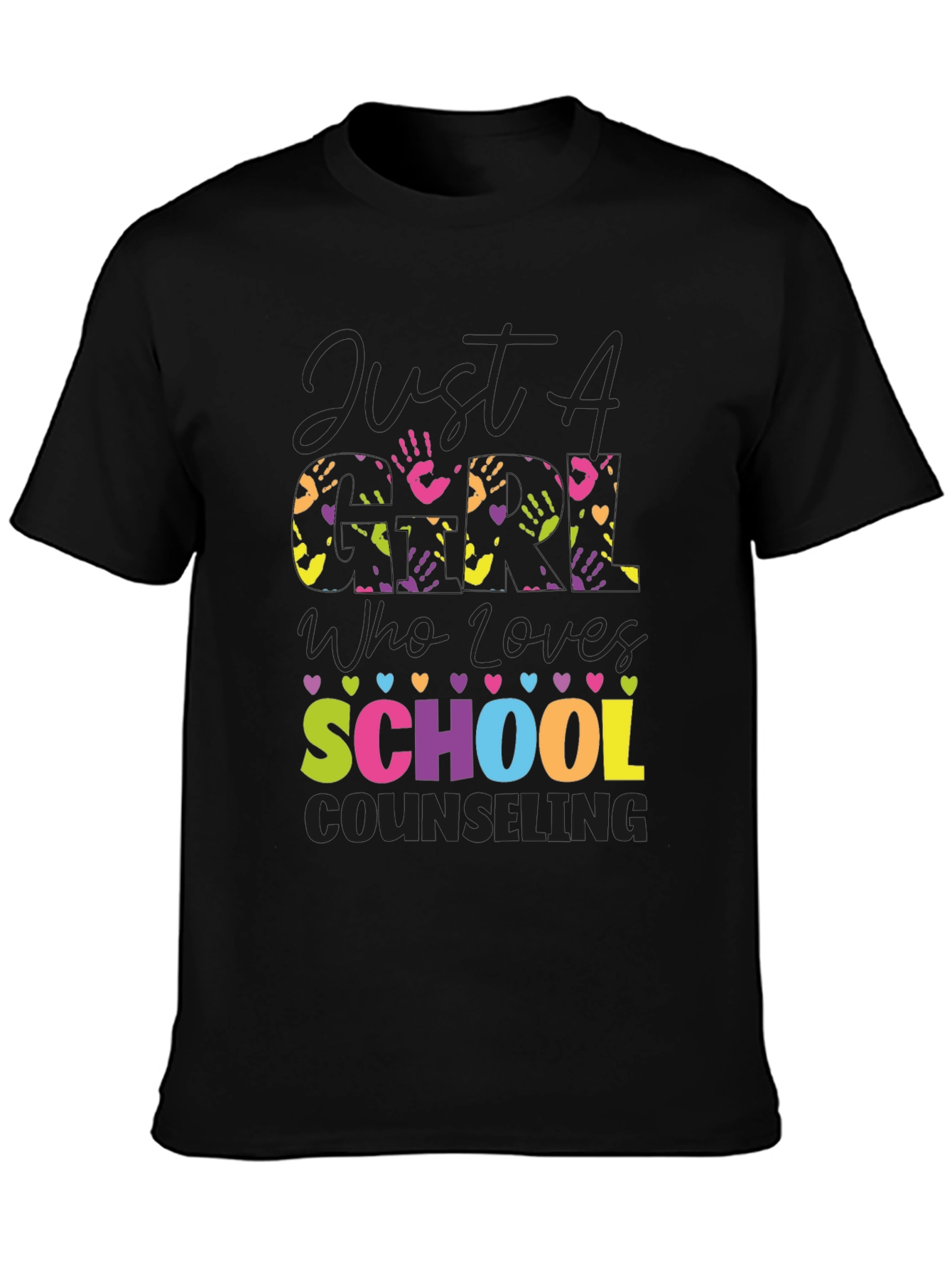 Colorful School Counseling T-Shirt