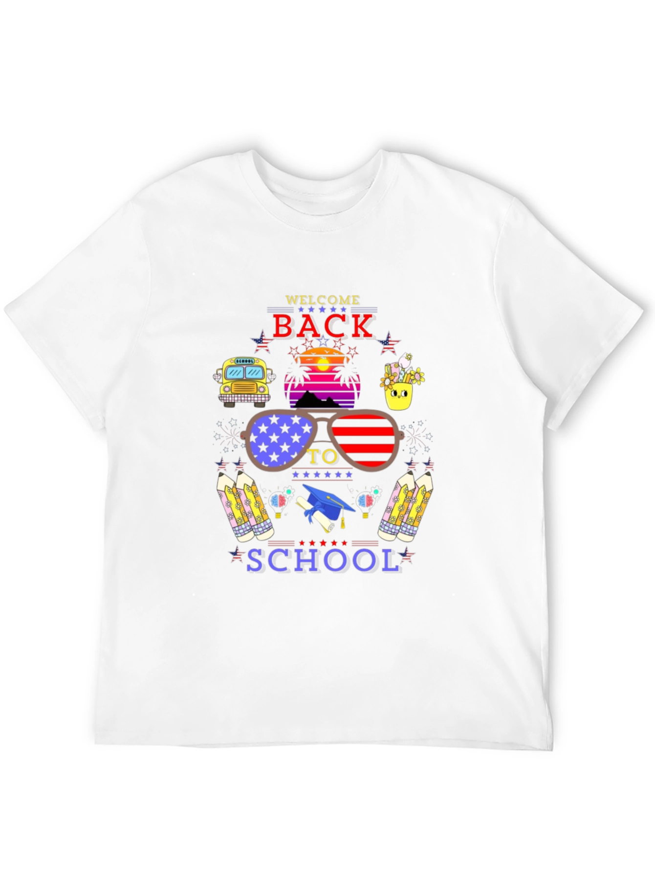Welcome Back to School T-Shirt - Fun Design
