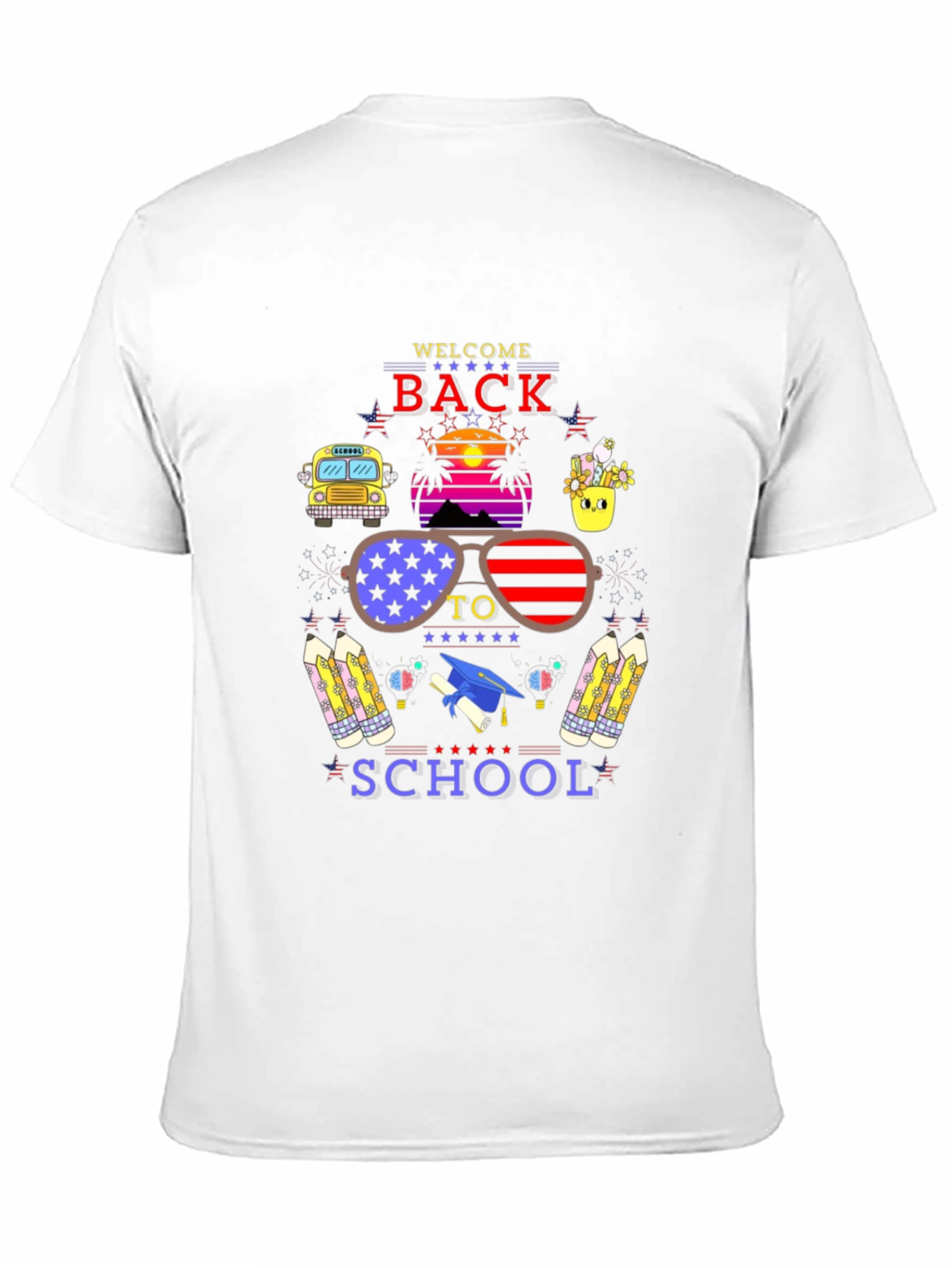 Welcome Back to School T-Shirt - Fun Design