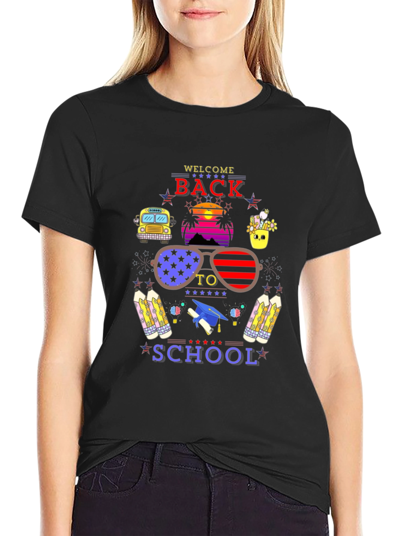 Welcome Back to School T-Shirt - Fun Design