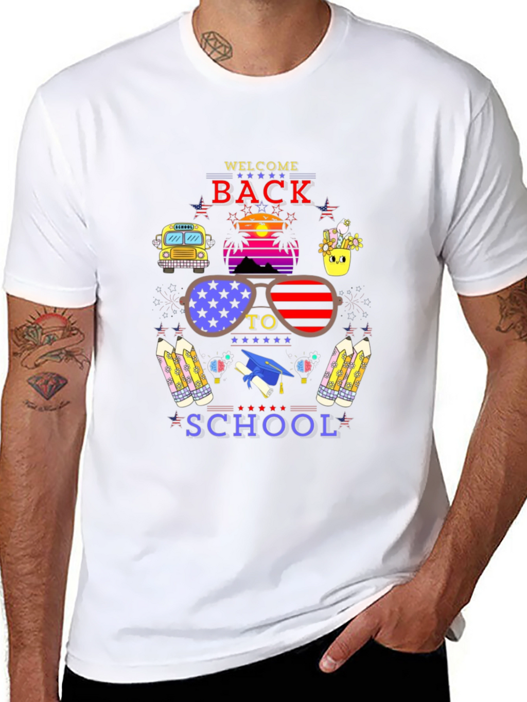 Welcome Back to School T-Shirt - Fun Design