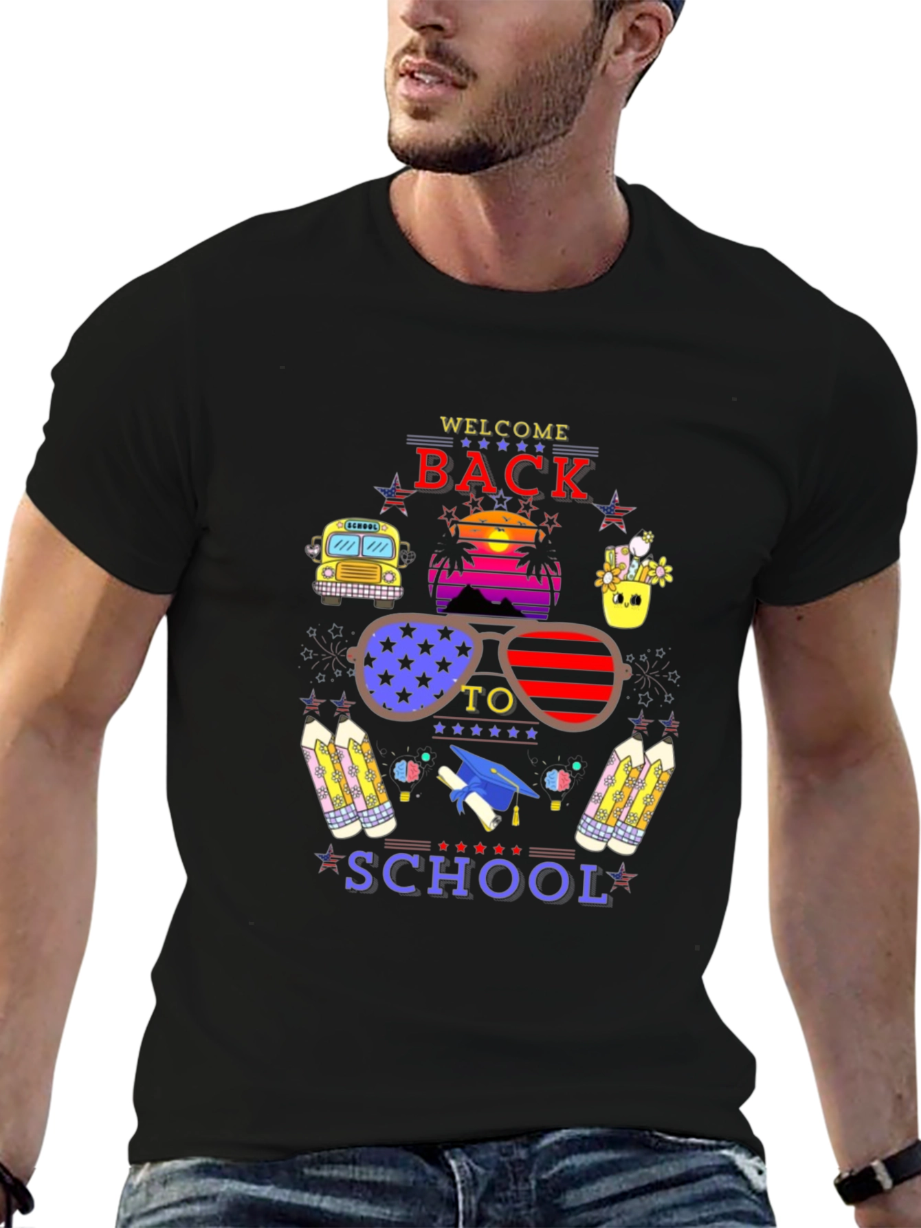 Welcome Back to School T-Shirt - Fun Design