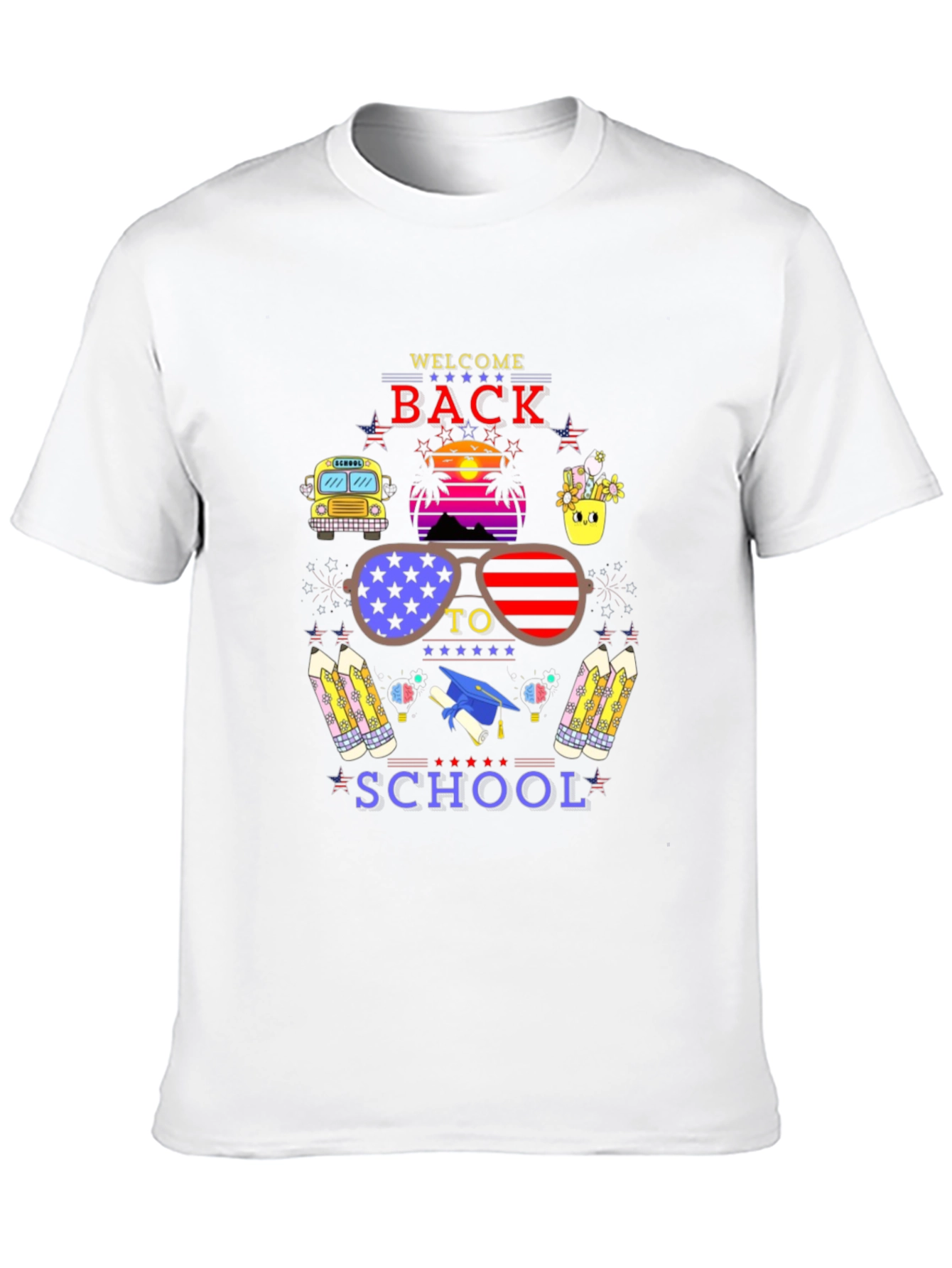 Welcome Back to School T-Shirt - Fun Design
