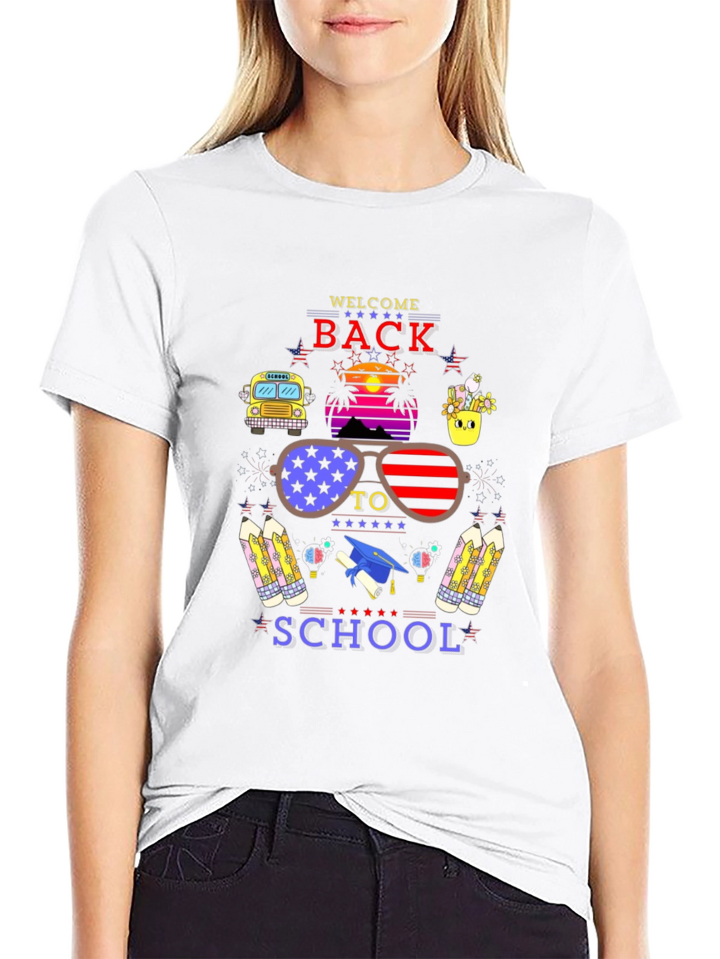 Welcome Back to School T-Shirt - Fun Design