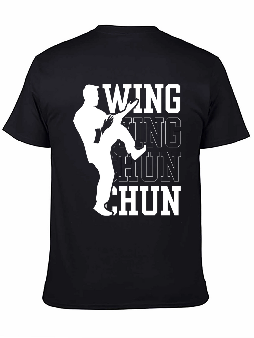 Wing Chun Martial Arts Black T-Shirt