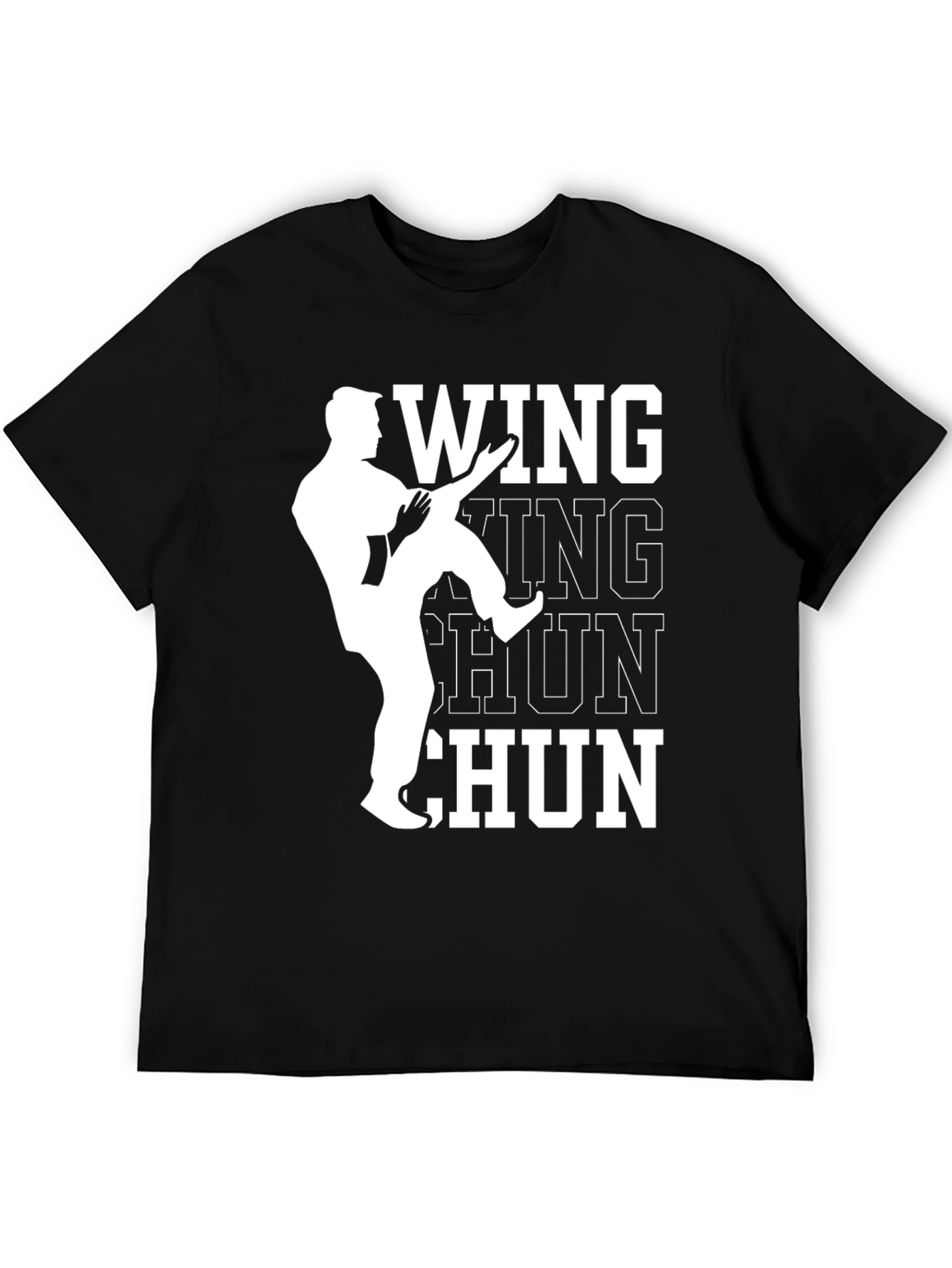Wing Chun Martial Arts Black T-Shirt