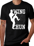 Wing Chun Martial Arts Black T-Shirt
