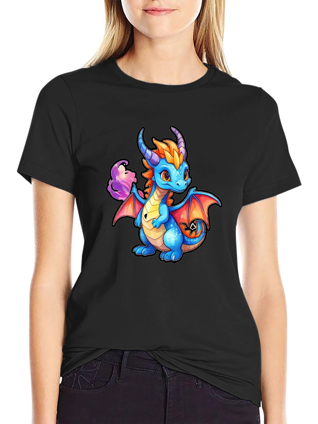 Dragon Graphic Tee - Fun Fantasy Style