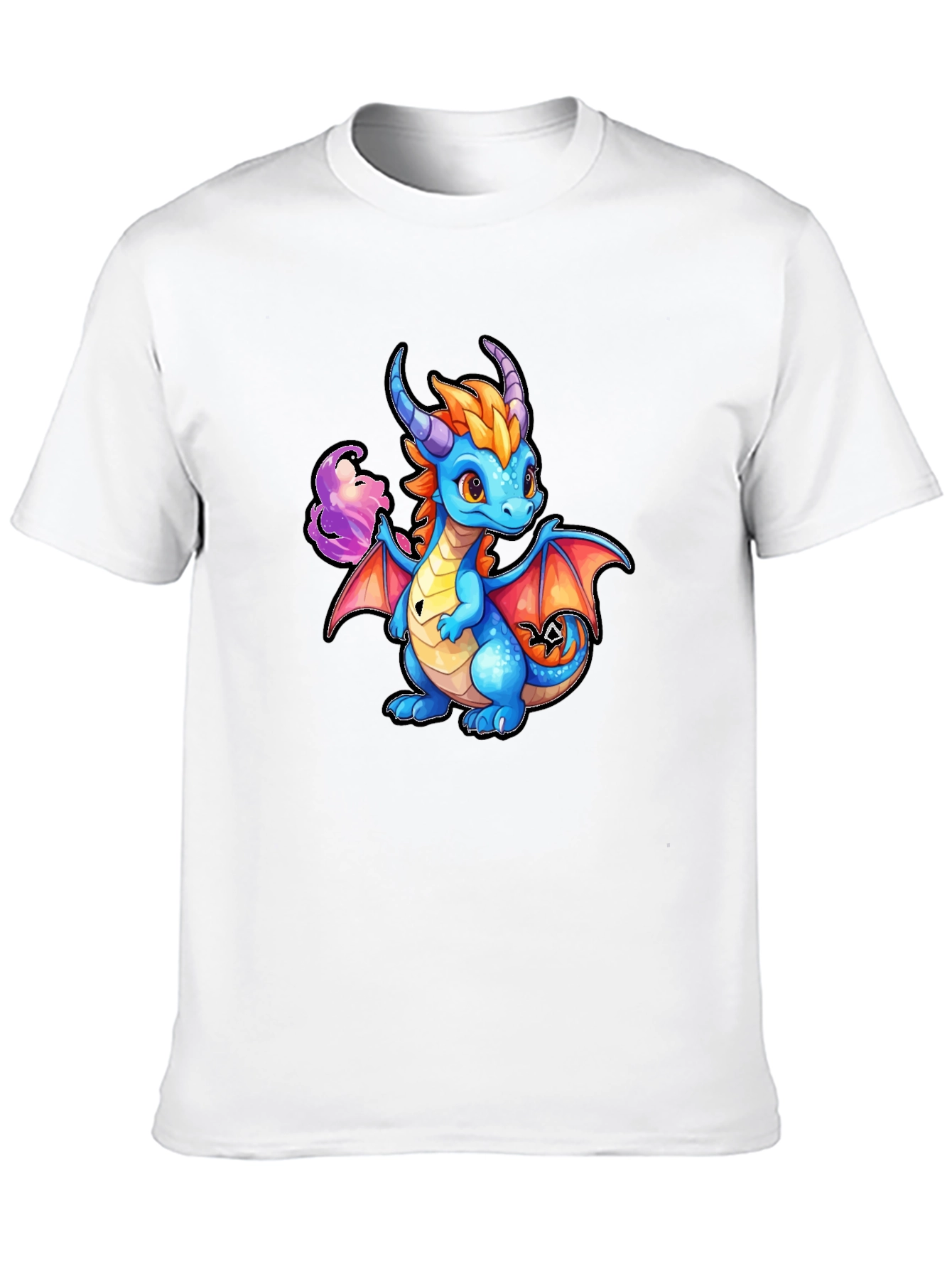 Dragon Graphic Tee - Fun Fantasy Style