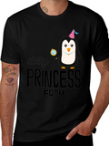 Dotty Princess-dom Black T-Shirt