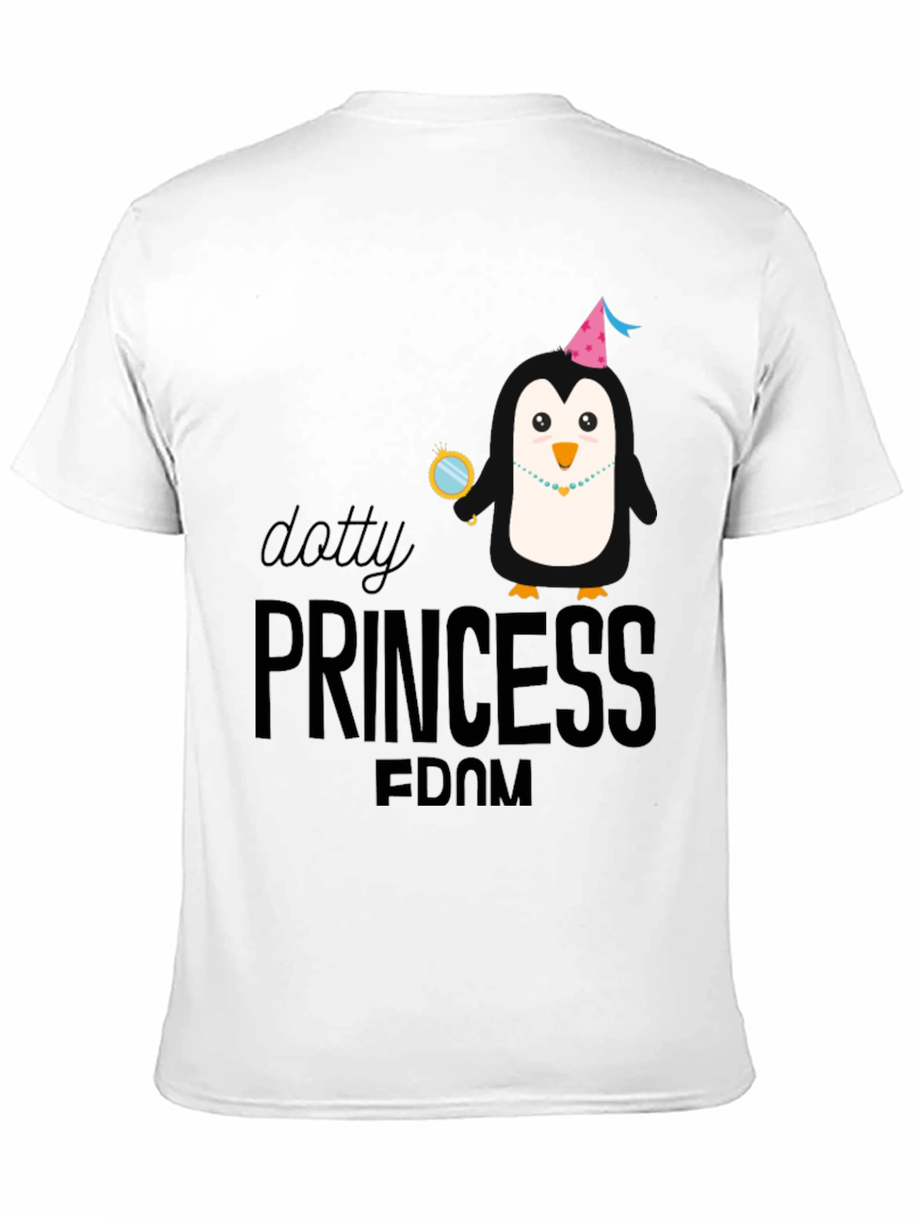 Dotty Princess-dom Black T-Shirt