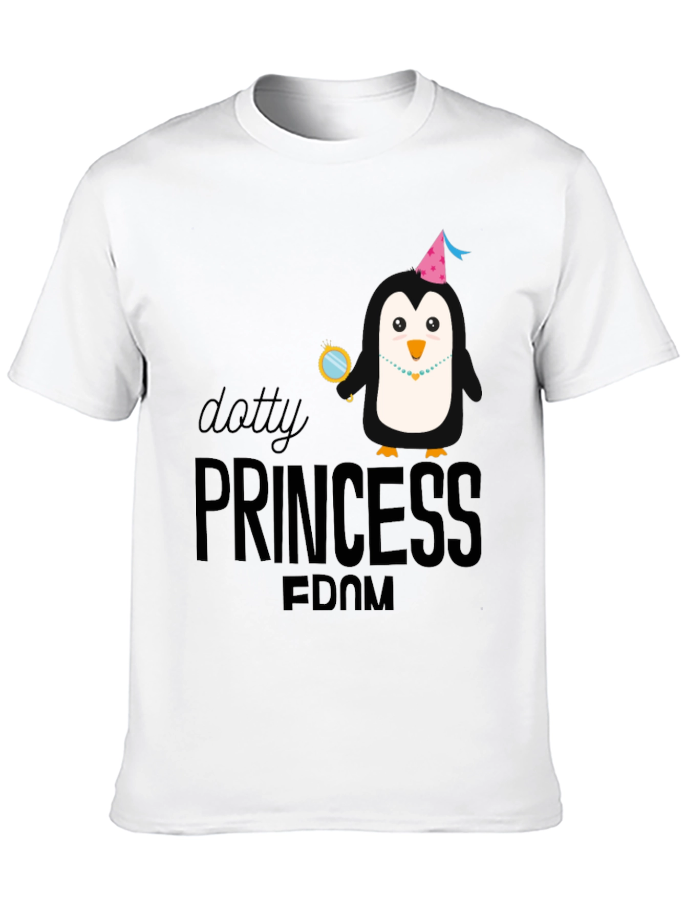 Dotty Princess-dom Black T-Shirt